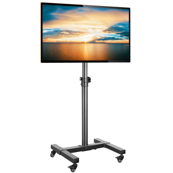 Rfiver Mobile TV Cart/Stand For 13-42 Inch Flat Screen Or Curved Tvs ...